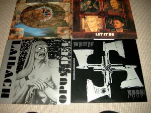 Plattencover der slowenischen Band Laibach 